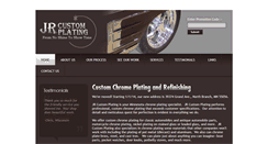 Desktop Screenshot of jrcustomplating.com